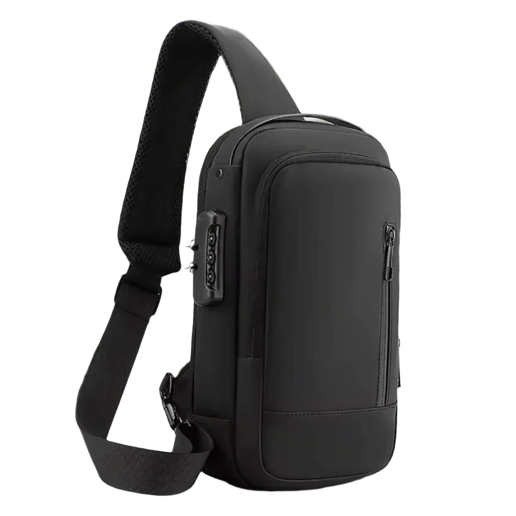 CityShield™ – Sac Bandoulière Étanche & Sécurisé avec Port USB