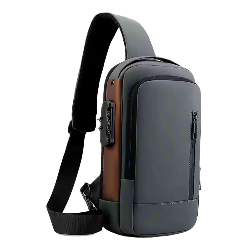 CityShield™ – Sac Bandoulière Étanche & Sécurisé avec Port USB