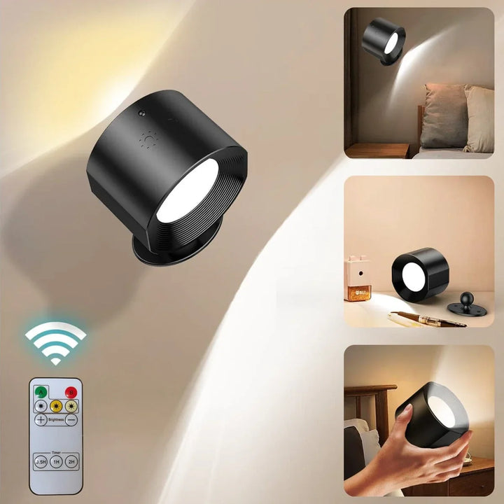 FlexiTwist™ – Applique LED Sans Fil Rotative