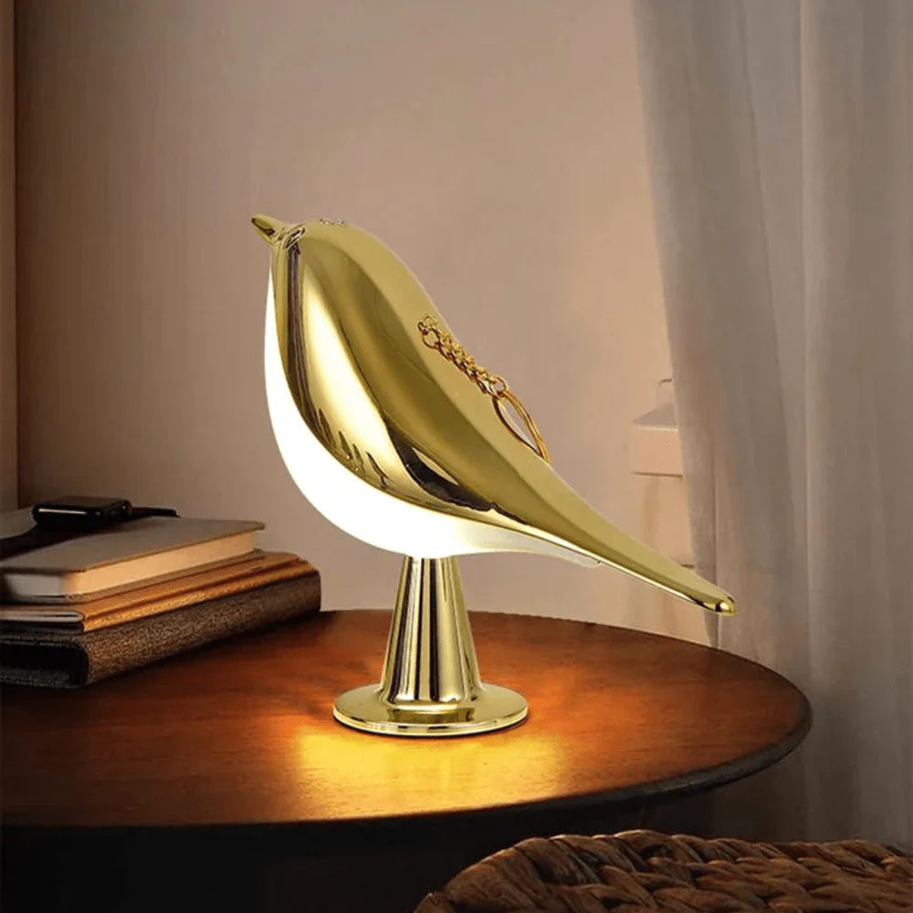 BirdGlow™ – Lampe de Nuit Oiseau à Contrôle Tactile