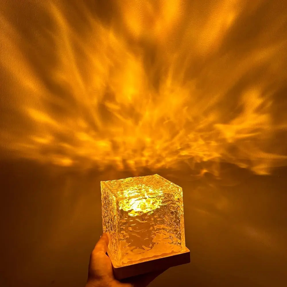 Northern Glow™ – Cube Lumineux à Effet Nordique