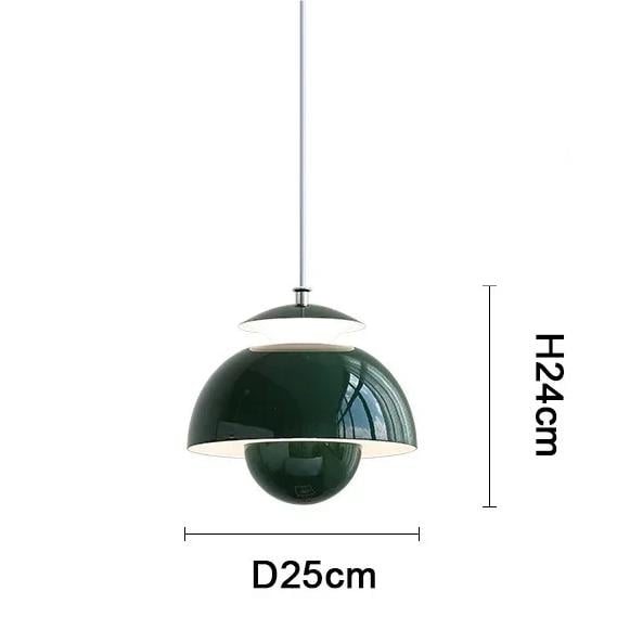 LumiBourgeon™ – Lustre Créatif au Design Floral Rétro