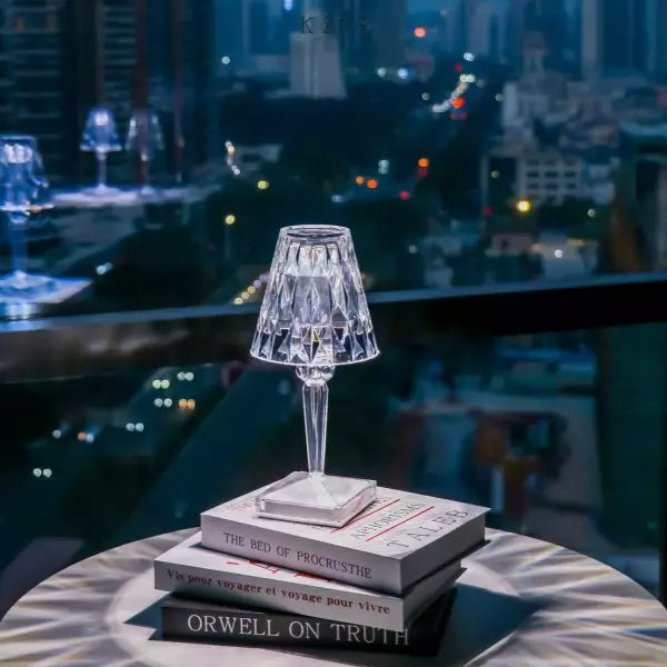 Cristalléa™ – Lampe de Table LED Chic en Cristal