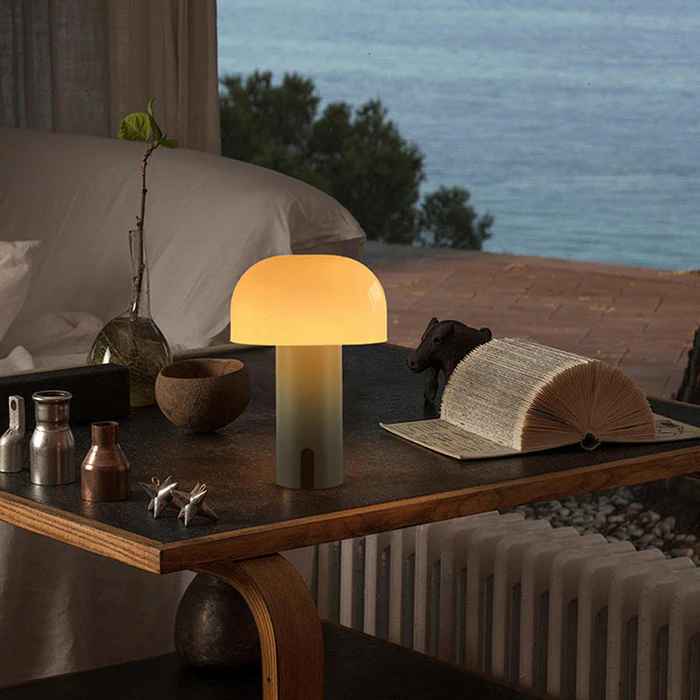BoisChamp™ – Lampe de Table au Design Champignon