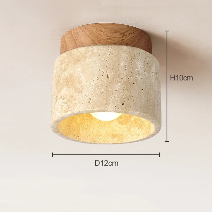 DouxHalo™ – Lampe de Plafond Design Crème Moderne