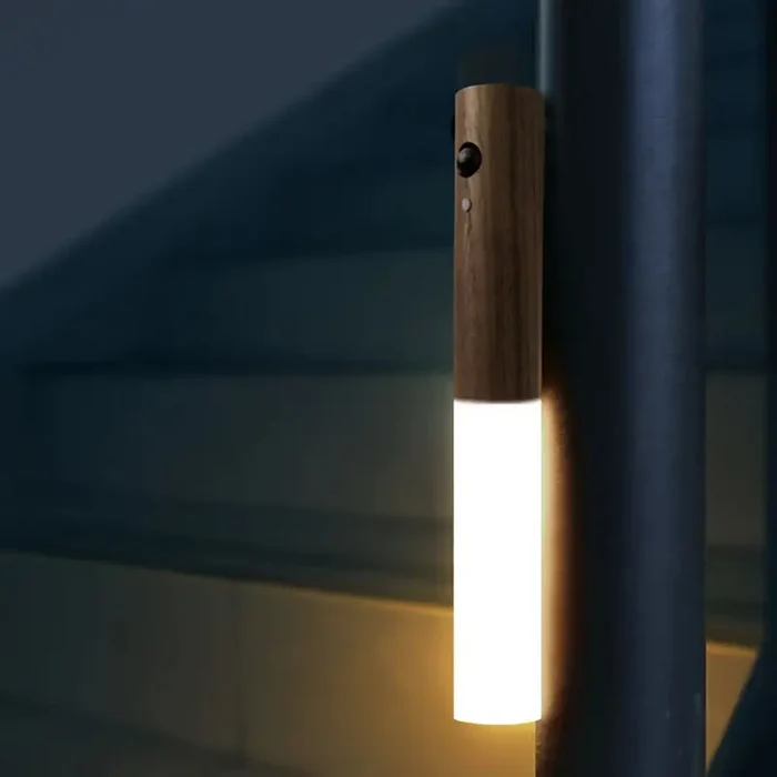 LumiBois™ – Éclairage Mural USB Sans Fil