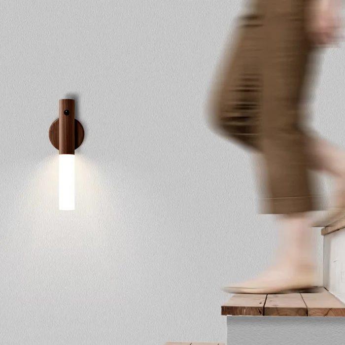 LumiBois™ – Éclairage Mural USB Sans Fil