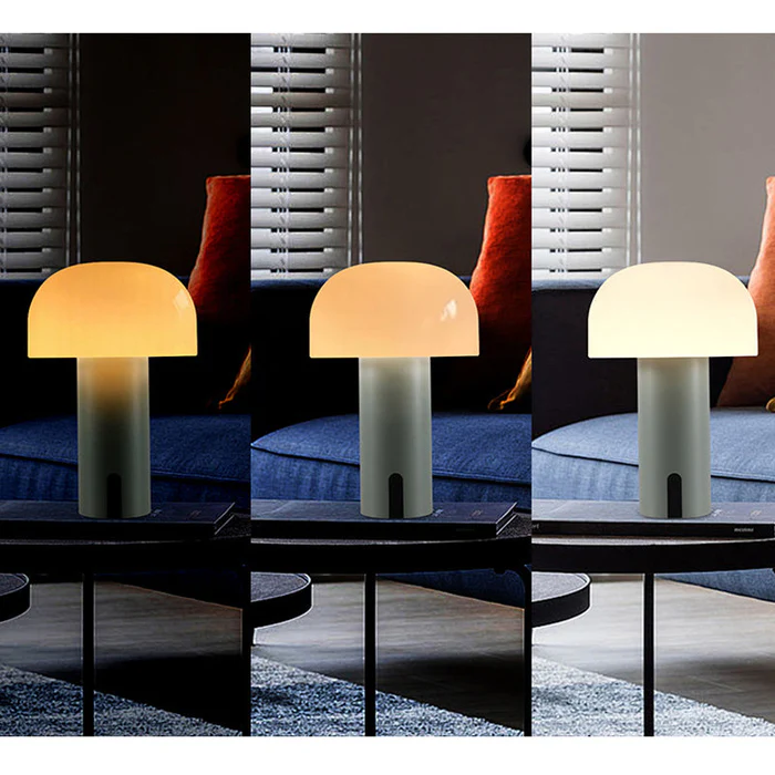 BoisChamp™ – Lampe de Table au Design Champignon