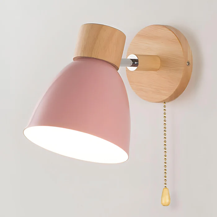 ScandiLuxe™ – Lampe Murale Suspendue Design Naturel