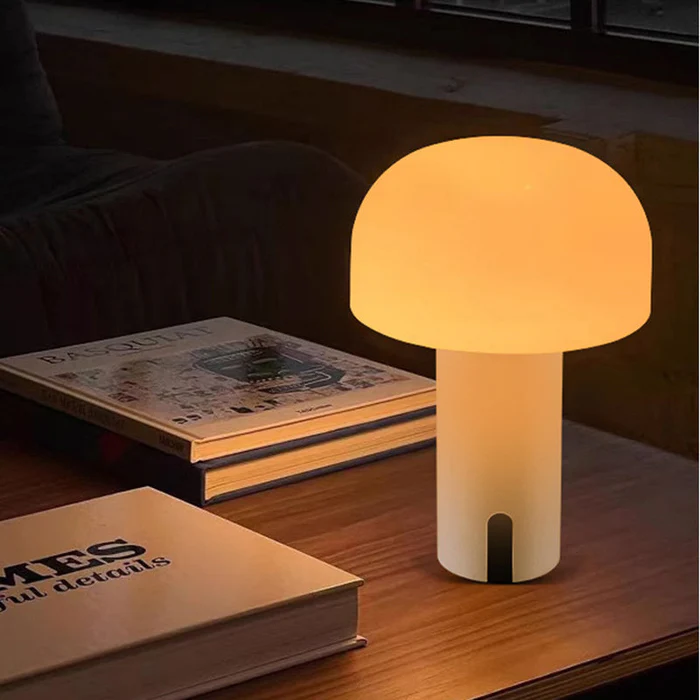 BoisChamp™ – Lampe de Table au Design Champignon