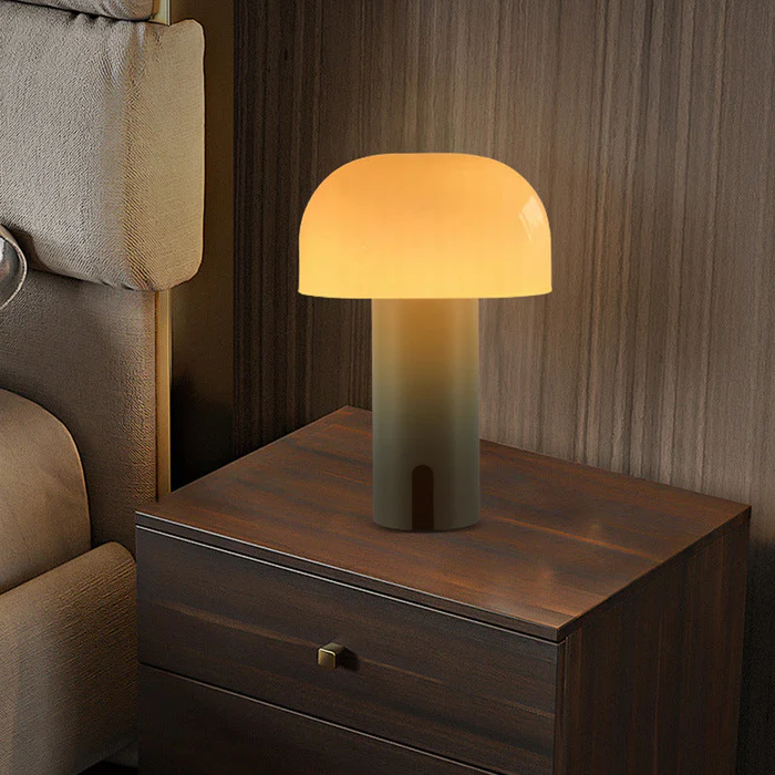 BoisChamp™ – Lampe de Table au Design Champignon