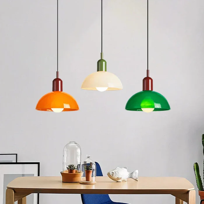 Boléa™ – Suspension Design Bol Coloré Moderne