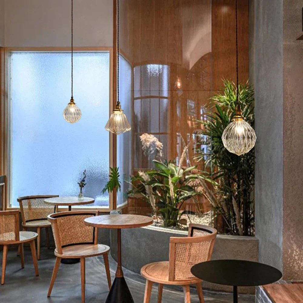 NordéaLux™ – Suspension Design en Verre Cristallin