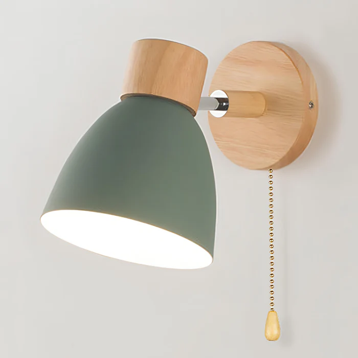ScandiLuxe™ – Lampe Murale Suspendue Design Naturel