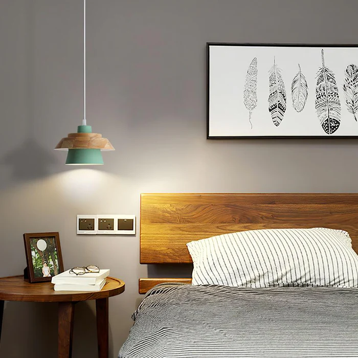BoisChic™ – Suspension Élégante en Bois Naturel