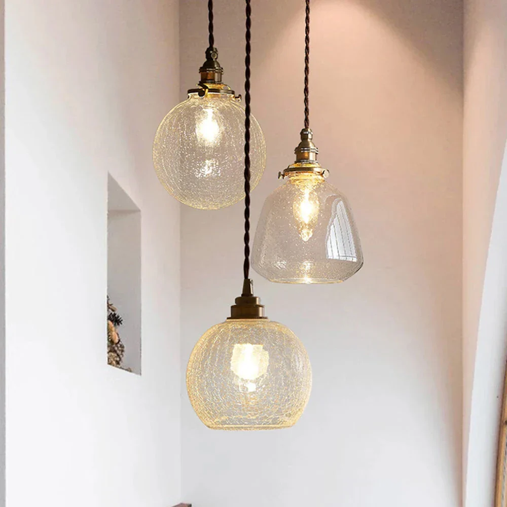 NordéaLux™ – Suspension Design en Verre Cristallin