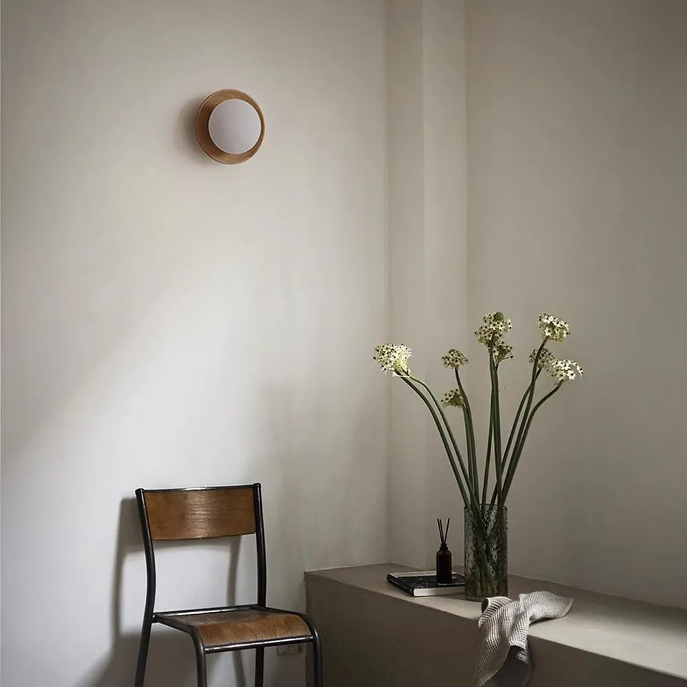NaturaLume™ – Applique Murale Simple en Bois