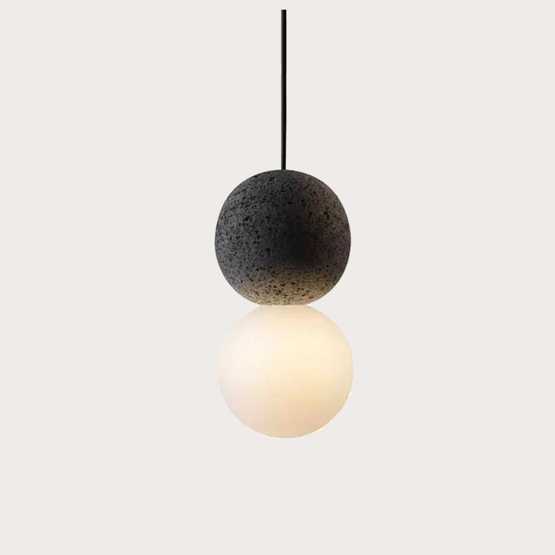 LumiZzo™ – Suspension Épurée avec Finition Terrazzo