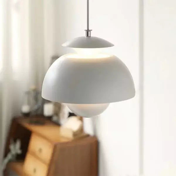 LumiBourgeon™ – Lustre Créatif au Design Floral Rétro