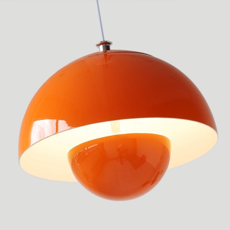 LumiBourgeon™ – Lustre Créatif au Design Floral Rétro