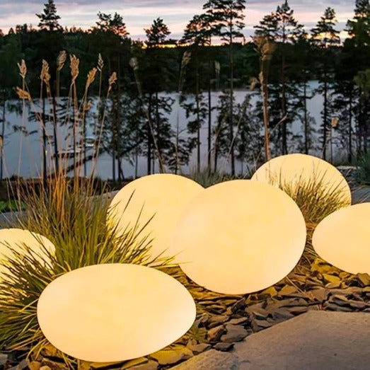 CobbleLume™ – Éclairage Extérieur au Design en Pierre