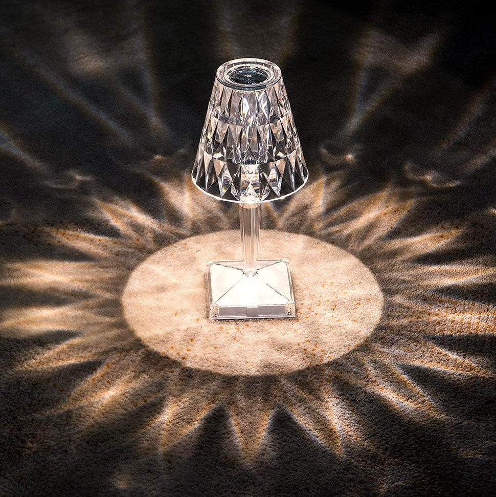 SparkleTouch™ – Lampe tactile en cristal