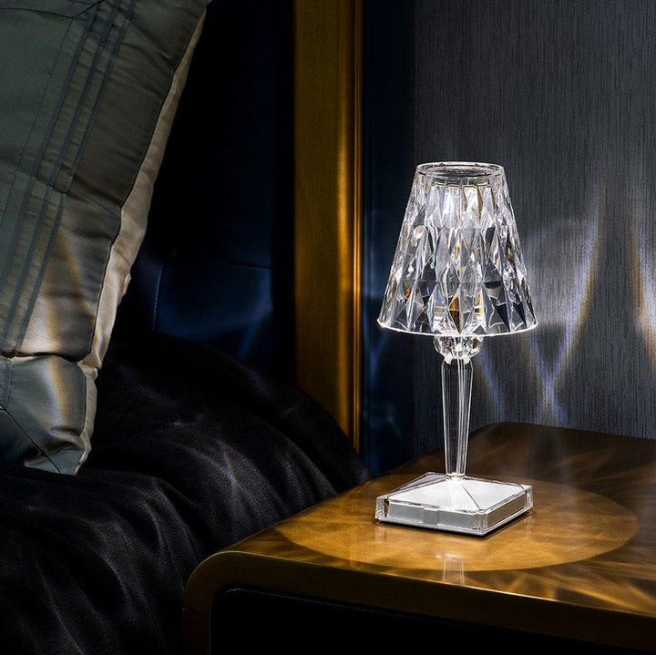 SparkleTouch™ – Lampe tactile en cristal