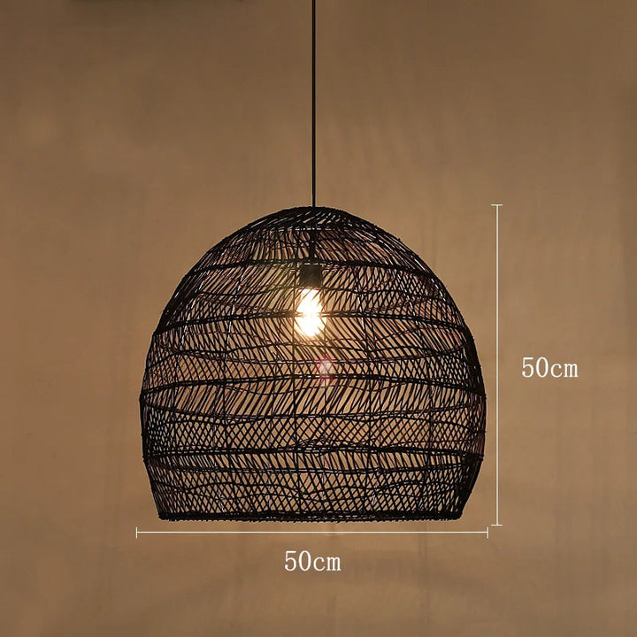 EcoLustre™ – Lumière Suspendue Naturelle