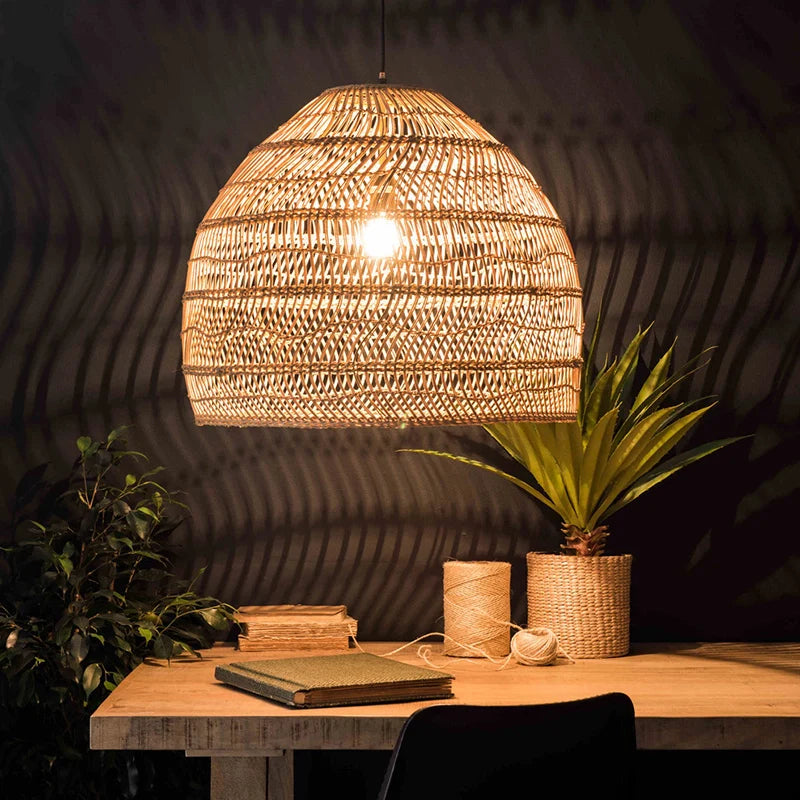 EcoLustre™ – Lumière Suspendue Naturelle