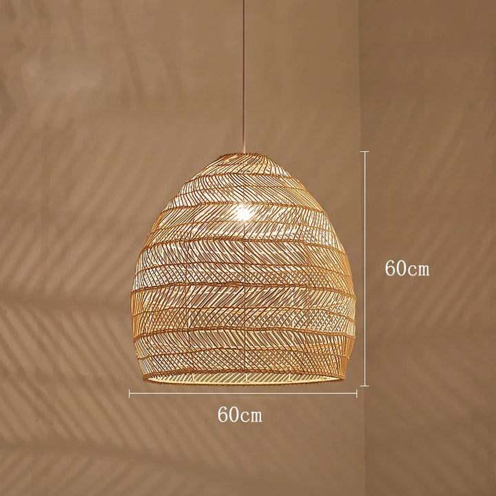EcoLustre™ – Lumière Suspendue Naturelle