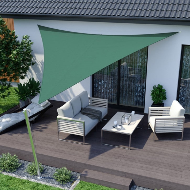 Émeraude Zen™ – Voile d’Ombrage Élégance Nature