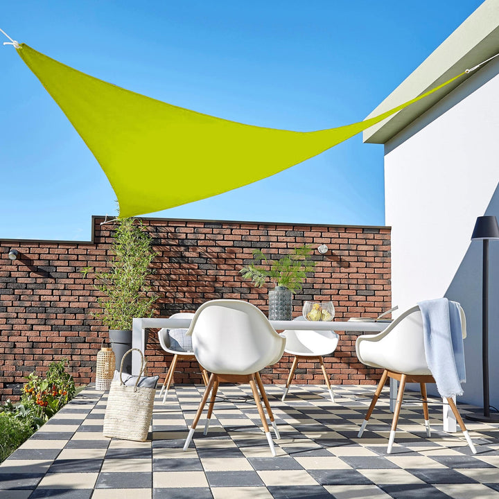 VerteLuxe™ – Toile Triangulaire Tons d’Olive