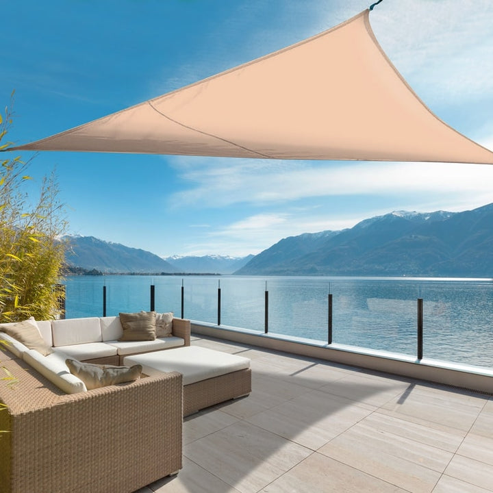 Aurore Lin™ – Voile Triangulaire Ton Neutre