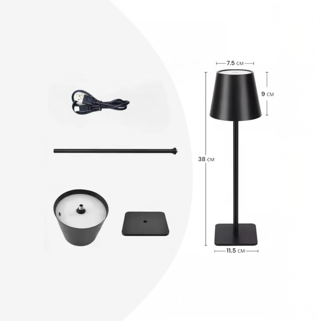 Lampe de Table Rechargeable Sans Fil
