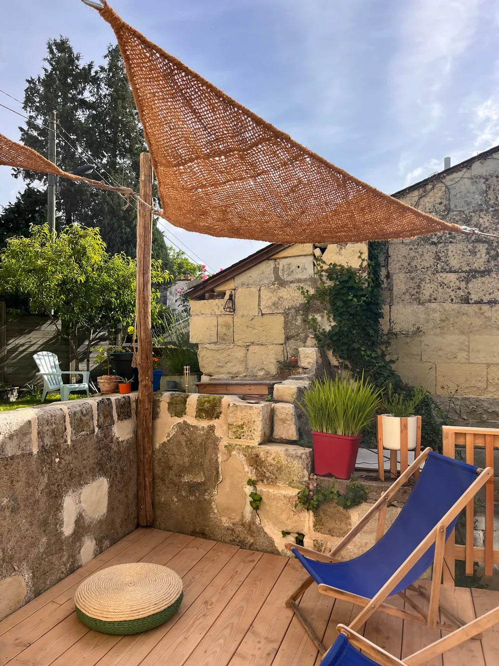 TerraVoile™ – Protection Solaire en Fibre Végétale