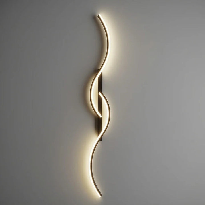 LumiSwerve™ – Applique Murale Ondulée Moderne